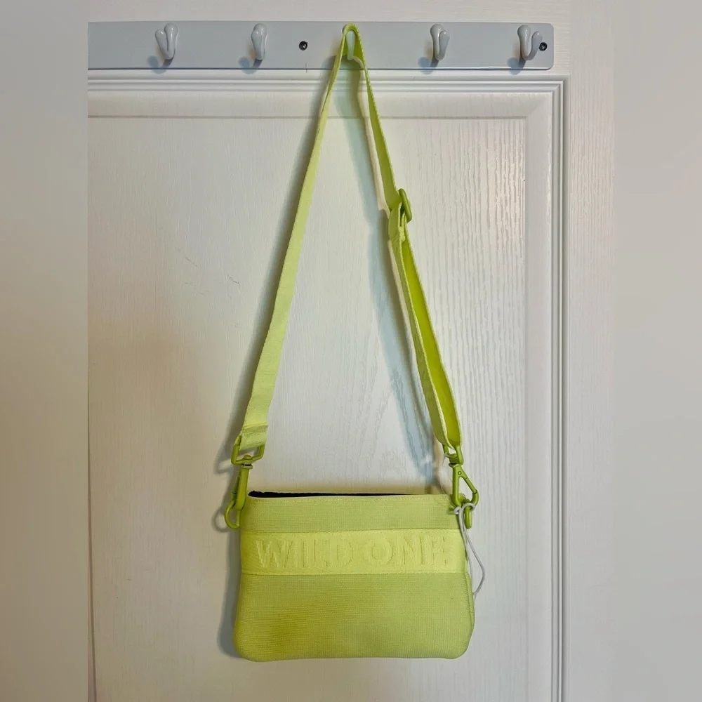 Wild One Crossbody Treat Pouch in Limeade - Picture 5 of 9